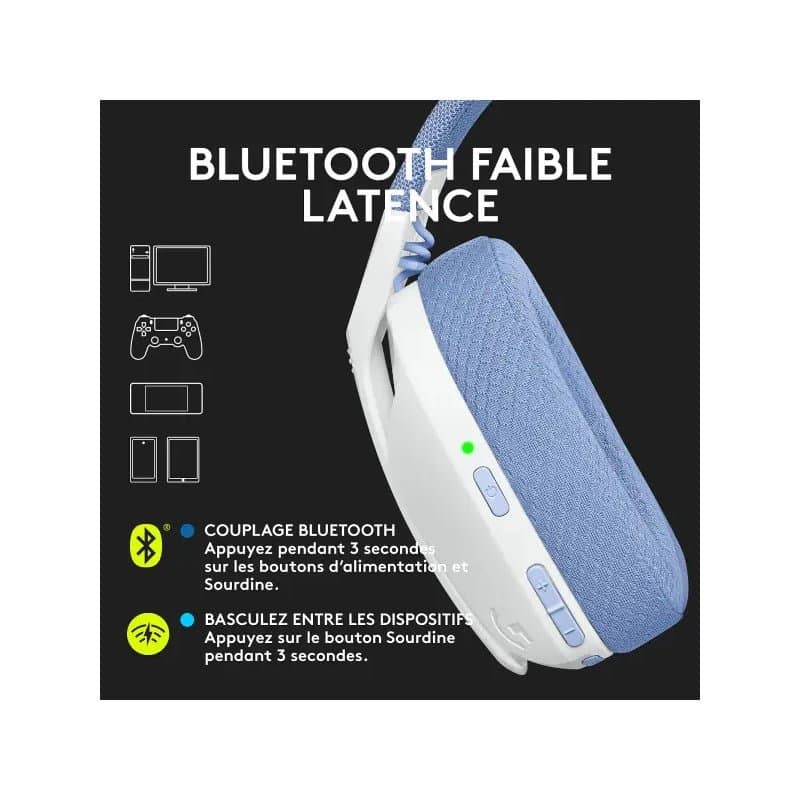 LOGITECH G G435 Blanc - Image 4