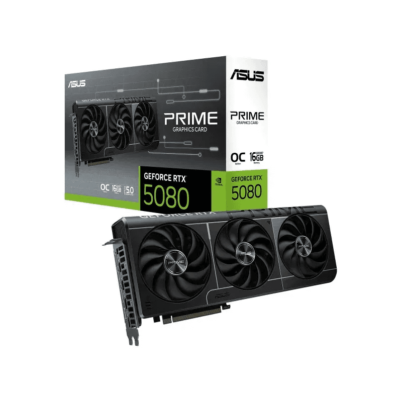ASUS PRIME GeForce RTX 5080 16GB GDDR7 OC Edition