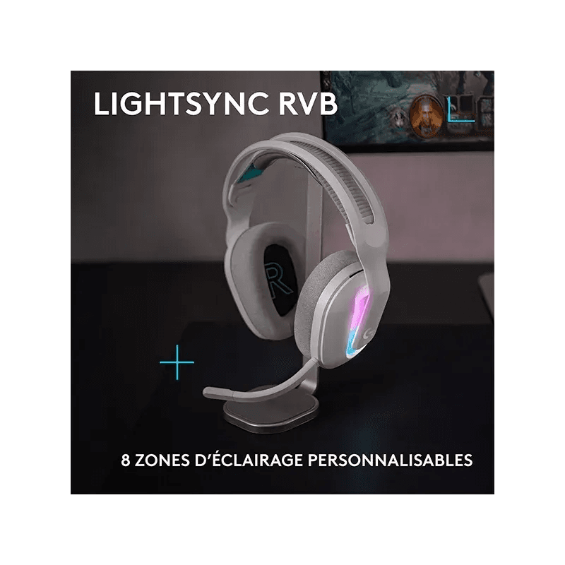 LOGITECH G G522 LIGHTSPEED Blanc - Image 3