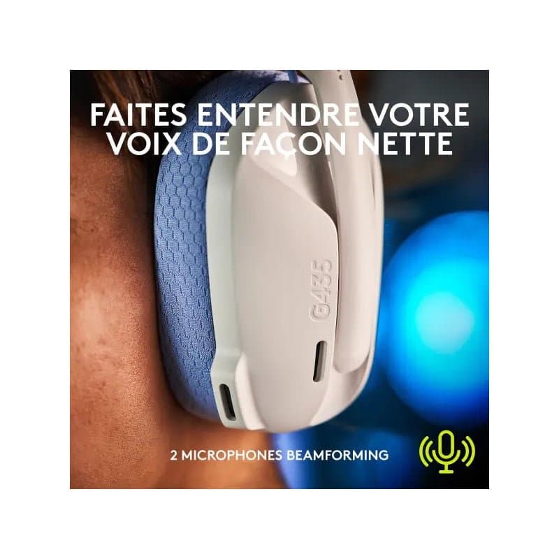 LOGITECH G G435 Blanc - Image 3