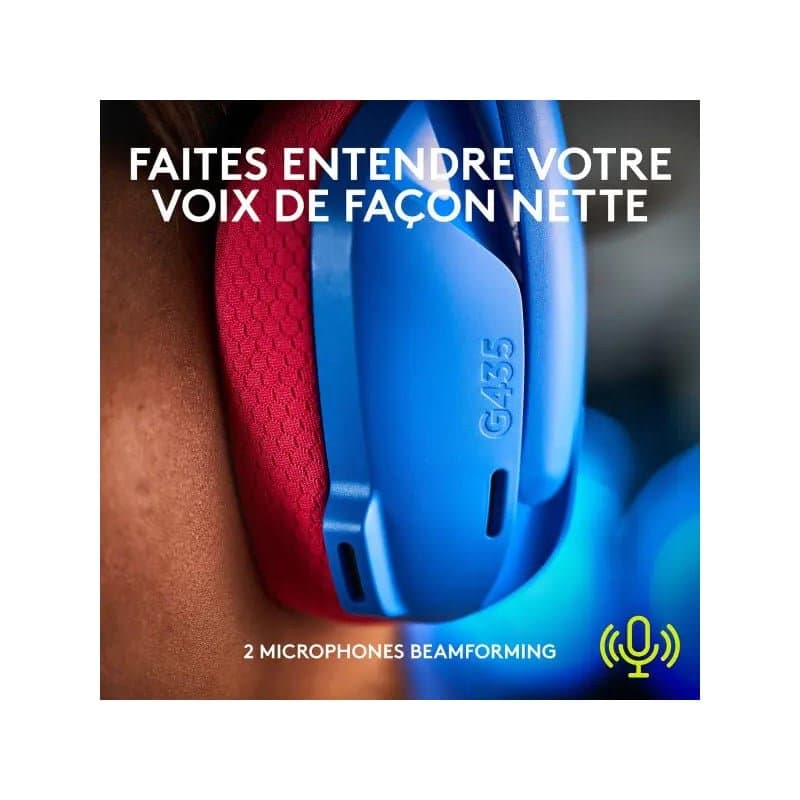 LOGITECH G G435 Bleu - Image 3
