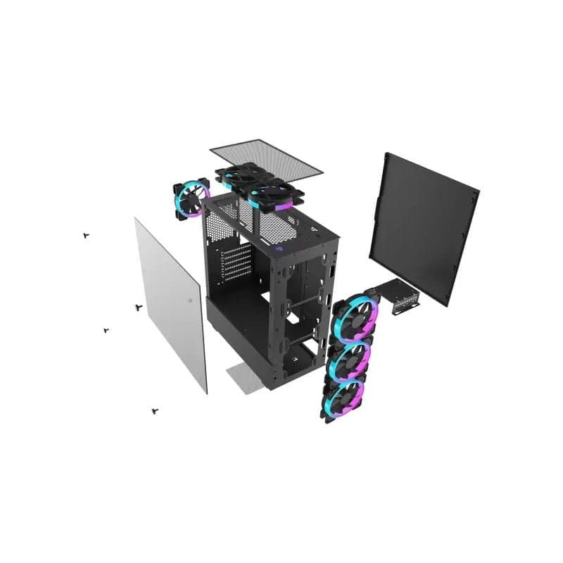 Boitier FRMAX ( Boitiers RGB 4 Fans + PSU 600W) - Image 3