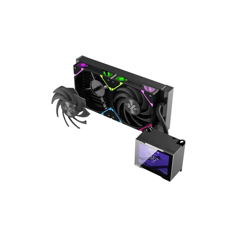 XYZ HYDROVIEW 240 AIO RGB Noir - Image 2