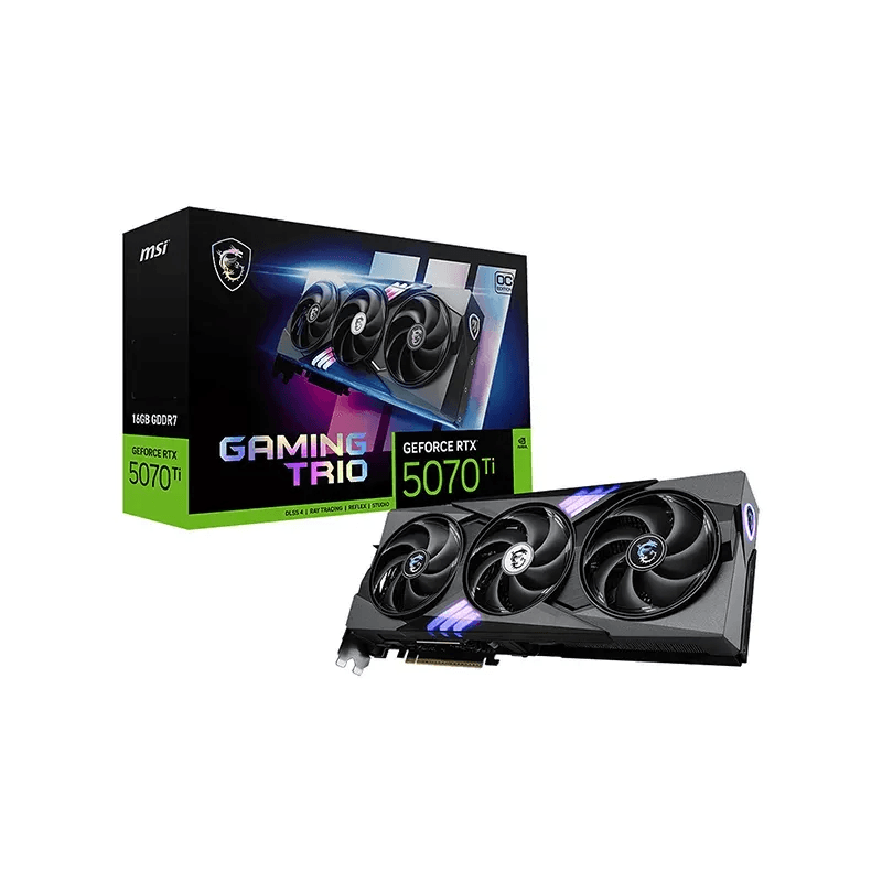 MSI GeForce RTX 5070 Ti 16G GAMING TRIO OC - Image 1