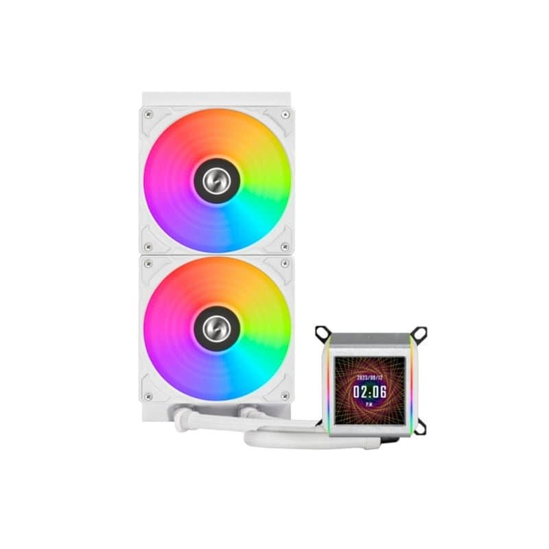 Lian Li Galahad II LCD 280 Blanc - Image 2