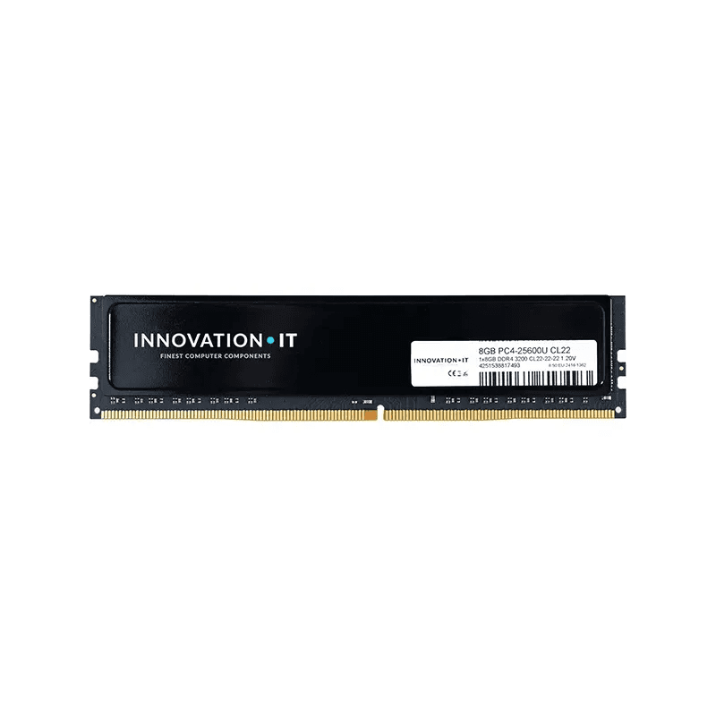 INNOVATION IT 8GB (1x8GB) DDR4 3200Mhz CL22 avec Heatspreader - Image 1