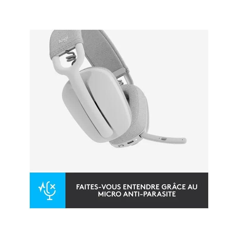 Logitech Zone Vibe 100 Blanc - Image 2