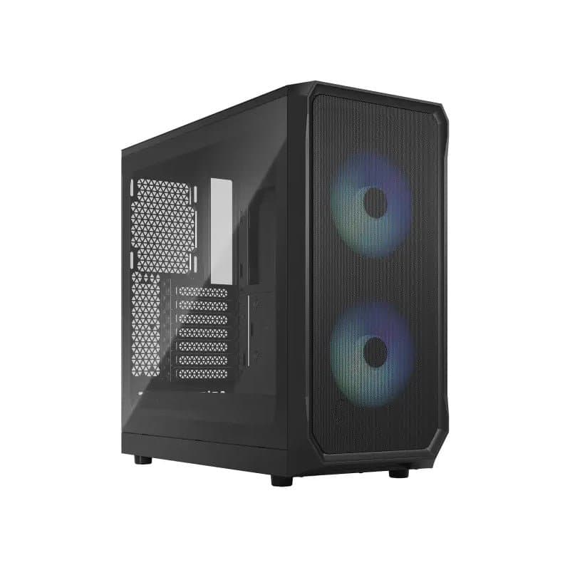 Fractal Design Focus 2 RGB TG (Noir) - Image 1