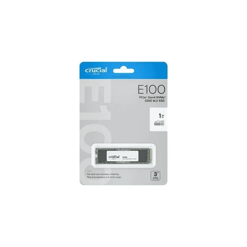 CRUCIAL E100 M.2 PCIe NVMe 1TB - Image 2