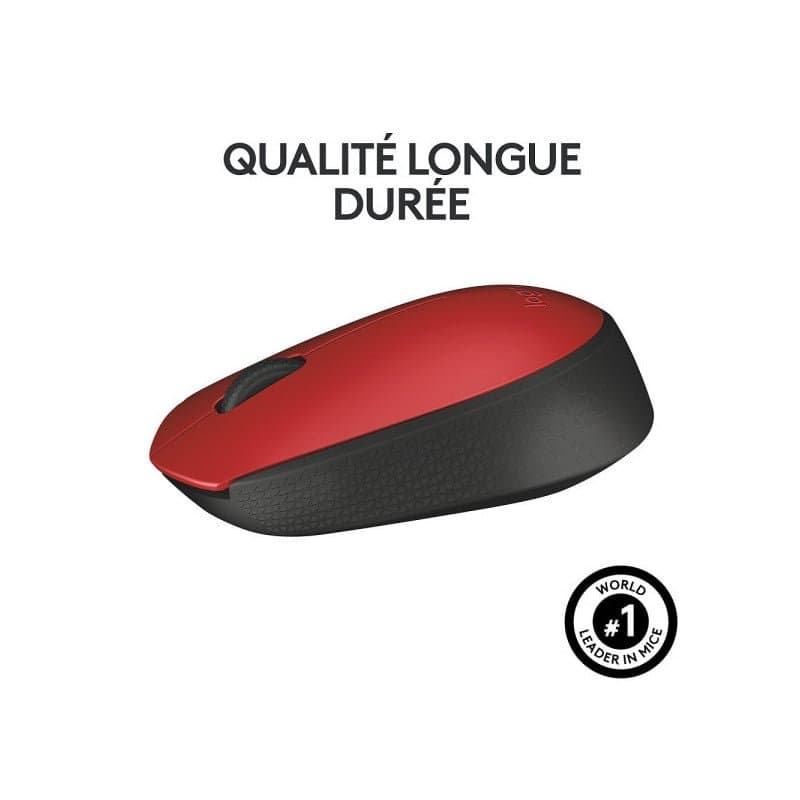 LOGITECH M171 Rouge - Image 2