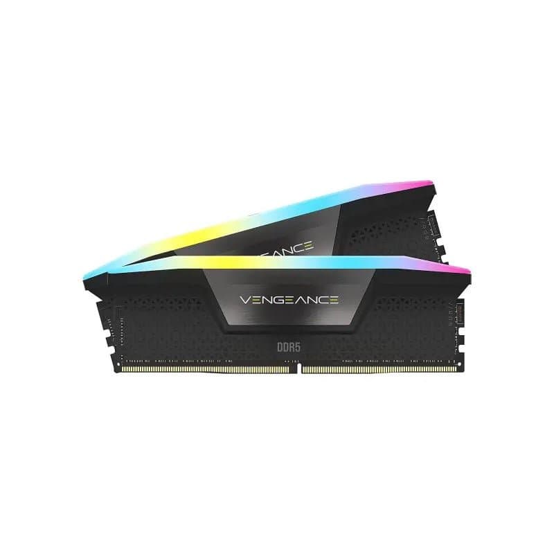 Corsair Vengeance RGB DDR5 64Go (2x32Go) 5200MHz CL40 - CMH64GX5M2B5200C40 - Image 1