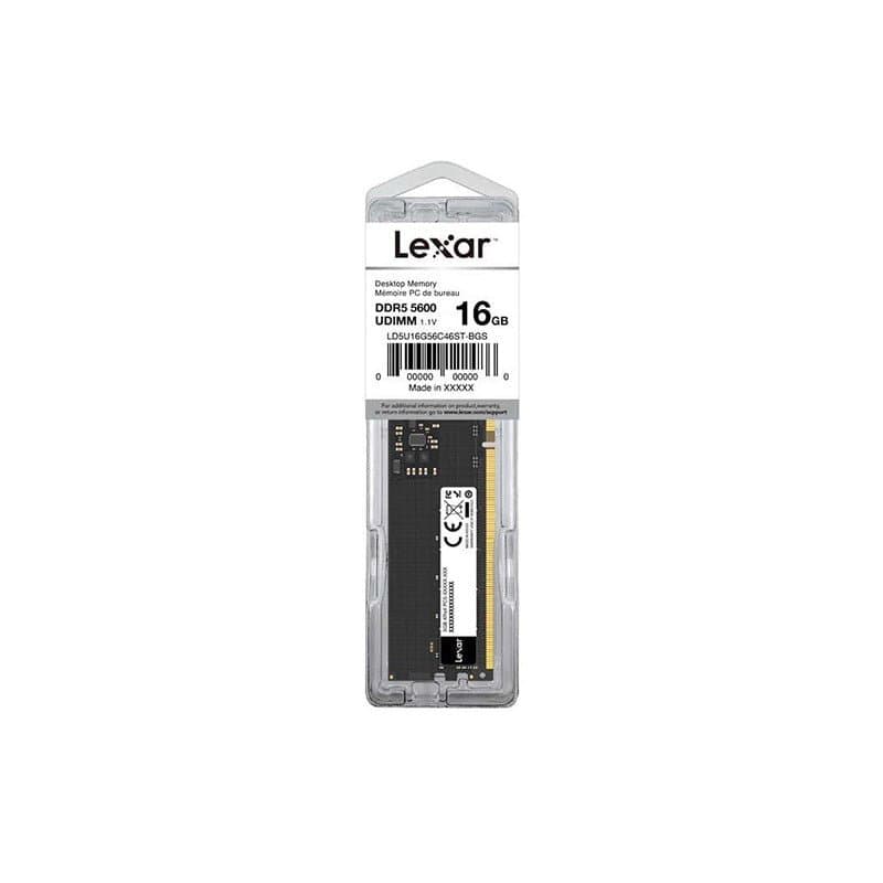 Lexar UDIMM 16GB (1x16) DDR5 5600MHz CL46 - LD5U16G56C46ST-BGS - Image 3