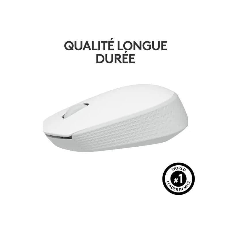 Logitech M171 Wireless Mouse Blanc - Image 2
