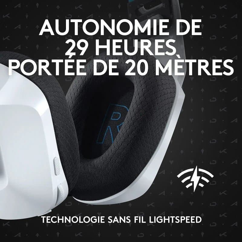 LOGITECH G G733 LIGHTSPEED Blanc - Image 4