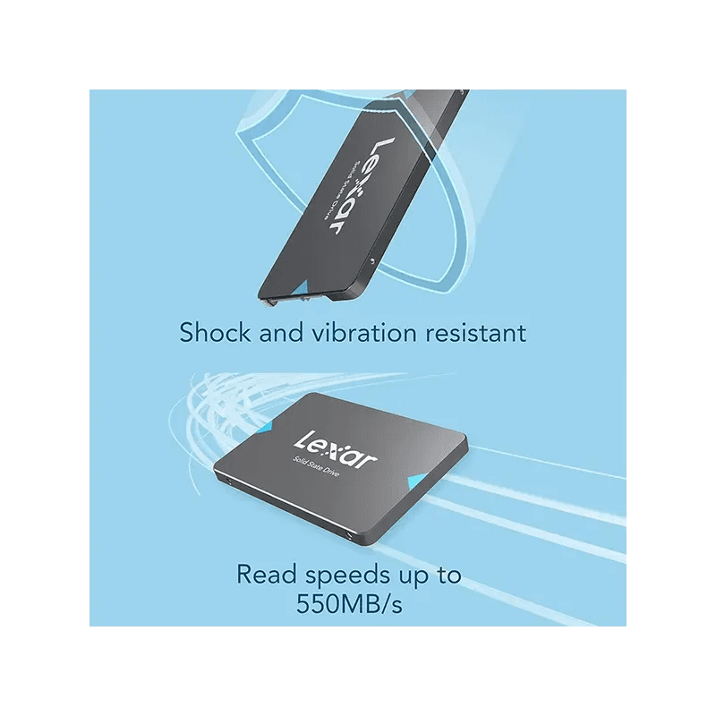 LEXAR NQ100 512GB SSD 2.5” SATA III (6Gb/s) - Image 2