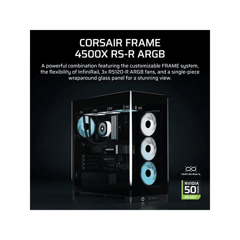 CORSAIR FRAME 4500X RS-R ARGB Noir - Image 2