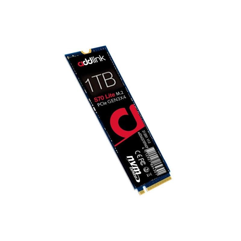 Addlink S70 Lite 1TB SSD M.2 PCle GEN3X4 | ad1TBS70LTM2P