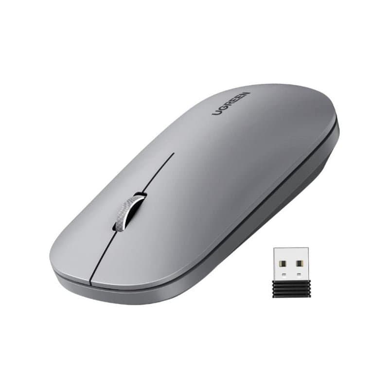 Ugreen Souris sans fil 2,4Ghz/10M GRIS Clair (90373)