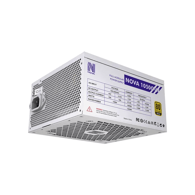 NOVA 1050W GOLD 80+ Blanc