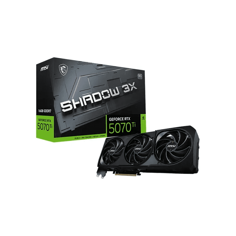 MSI GeForce RTX 5070 Ti 16G SHADOW 3X OC BULK