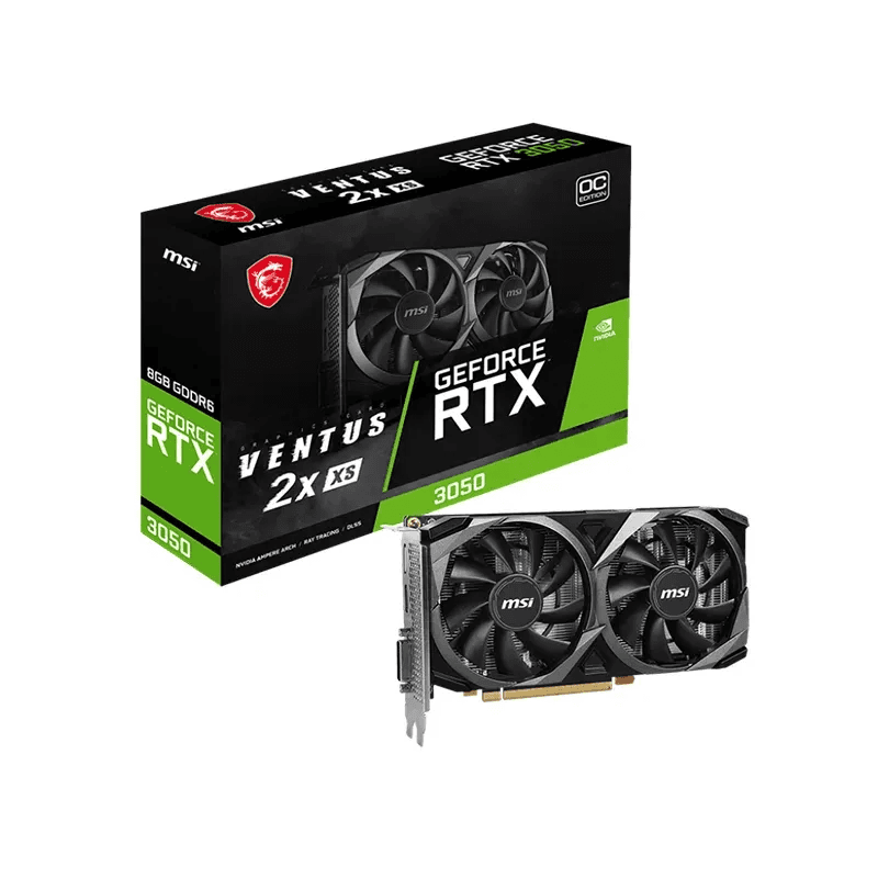 MSI GeForce RTX 3050 VENTUS 2X XS 8G OC